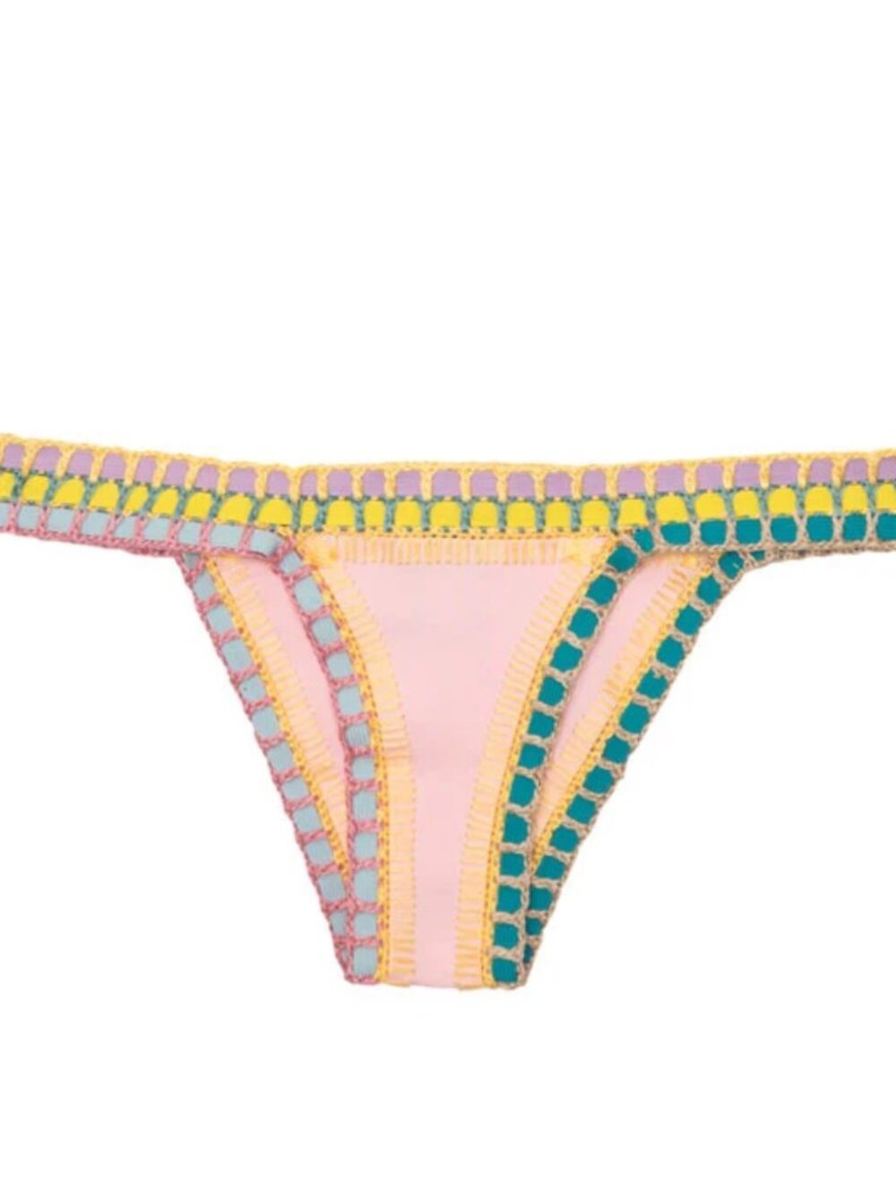 NWT KIINI bikini bottom size medium light pink color
